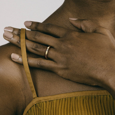 Minimal Designer Wedding Band with eternity Baguette Cut Natural white diamond in solid 14k or 18k gold platinum by SHW fine jewelry NYC