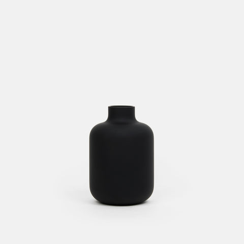 Black Glass Bottle