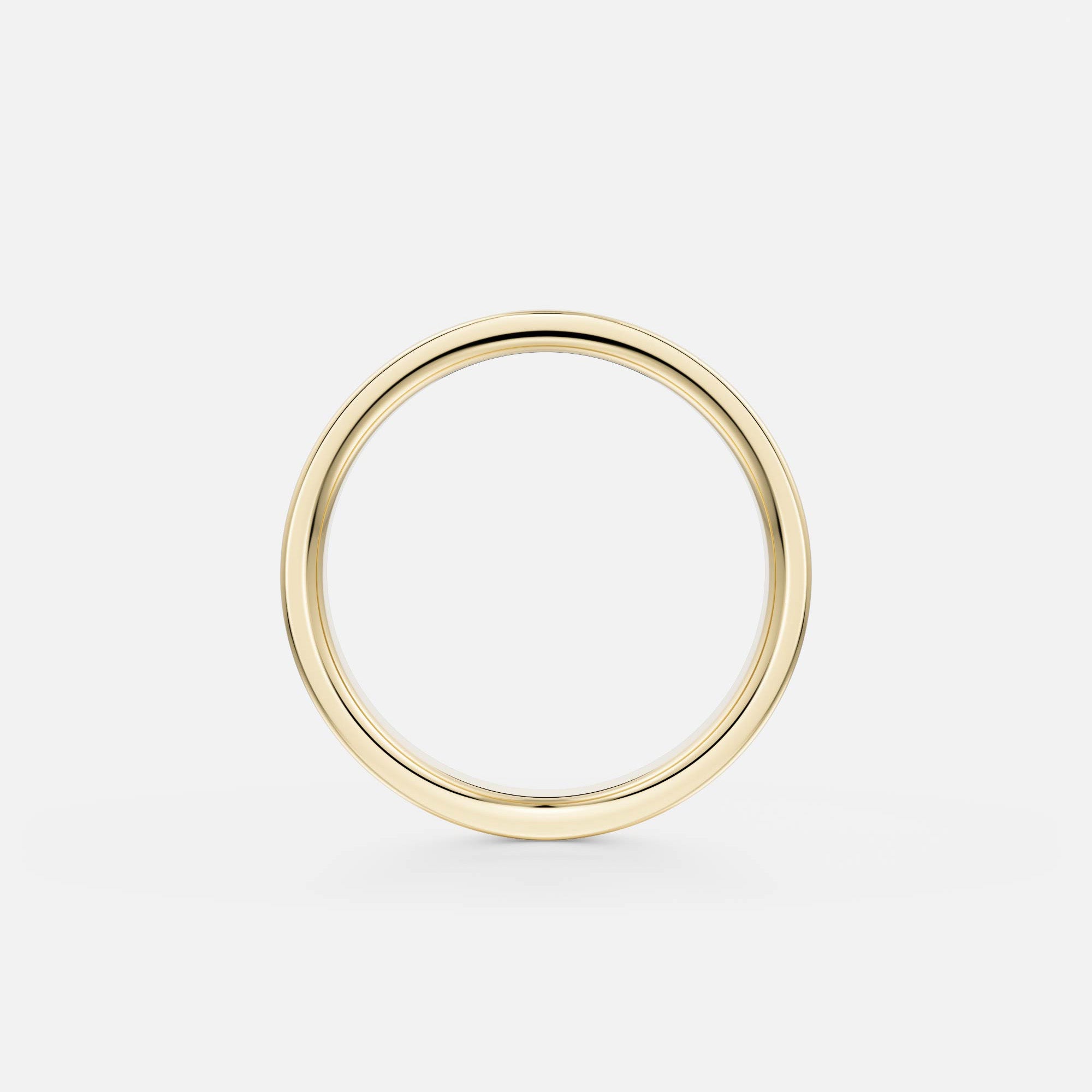 Contemporary Statement Ring with baguette cut ethical mined white diamond in solid 14 or 18 karat gold by SHW cool fine jewelry store in NYC