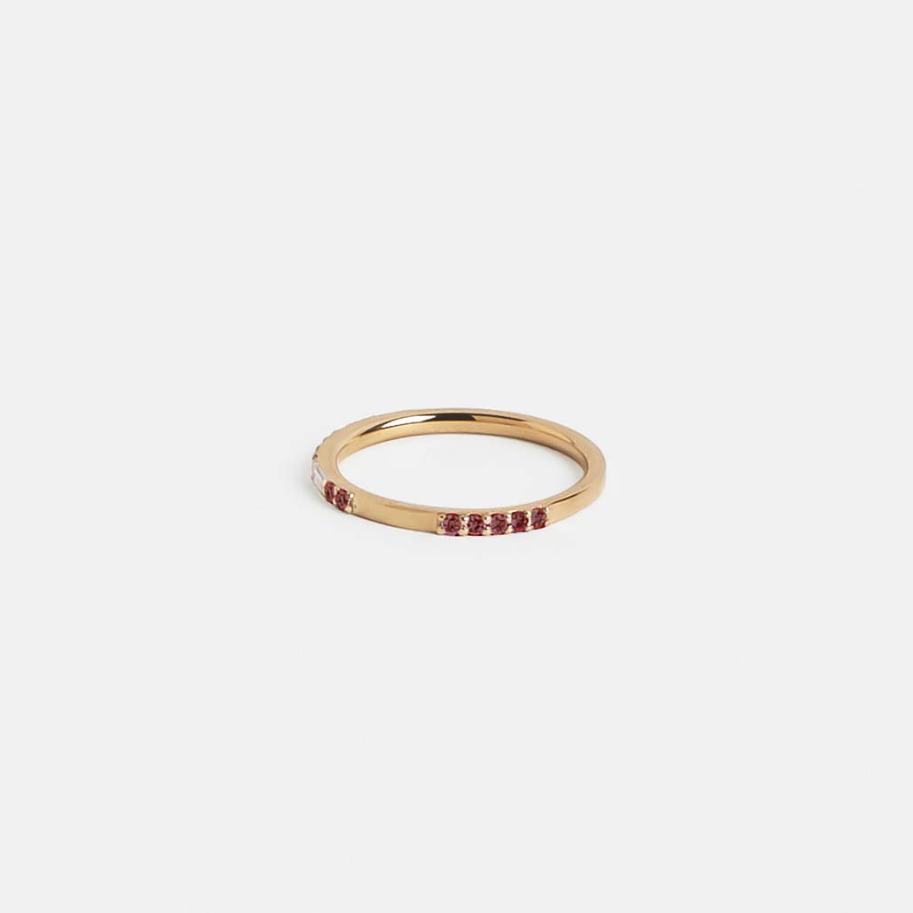 Les Ring with Rubies