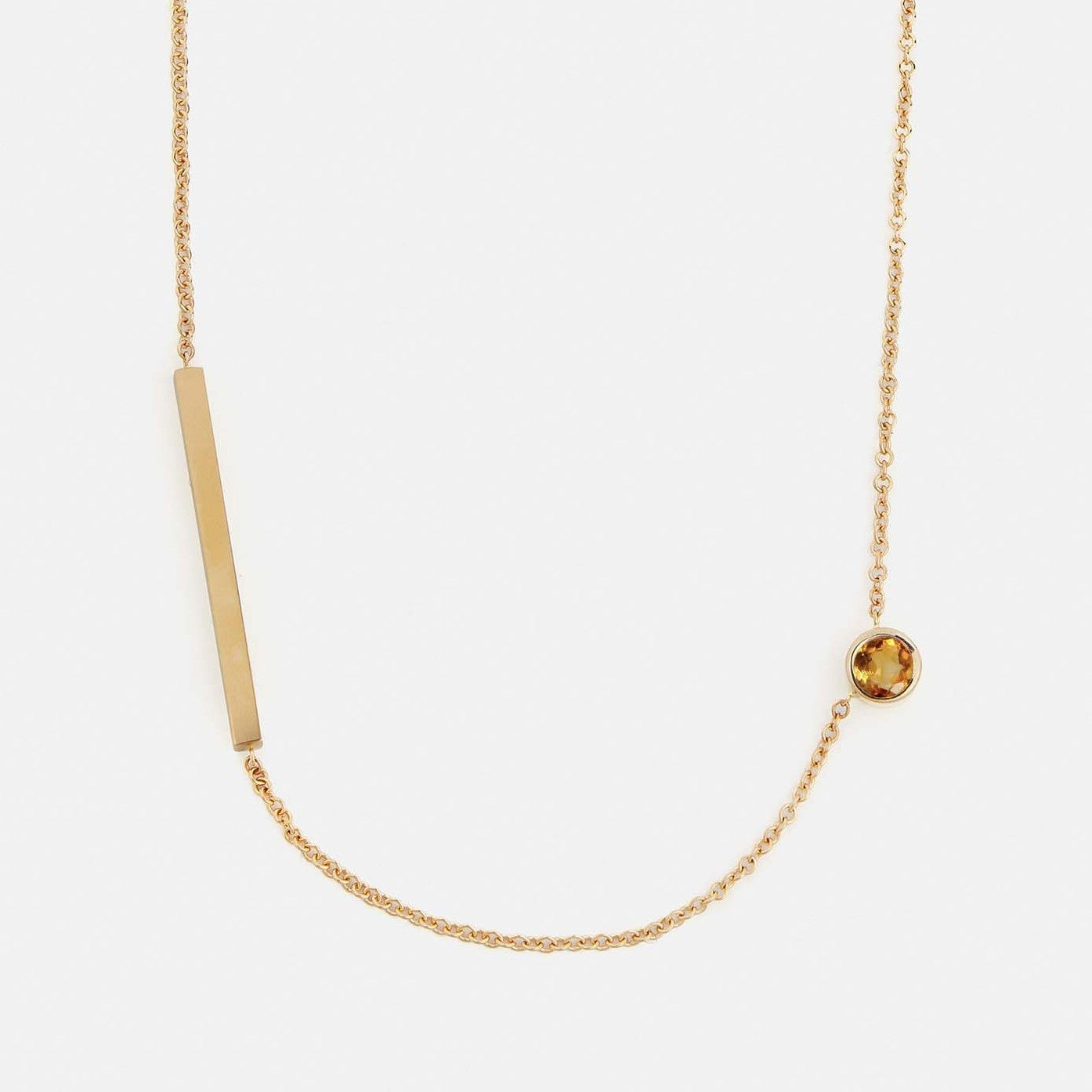 Tali Necklace with Citrine