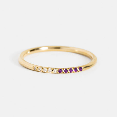Vivi Ring with Amethyst