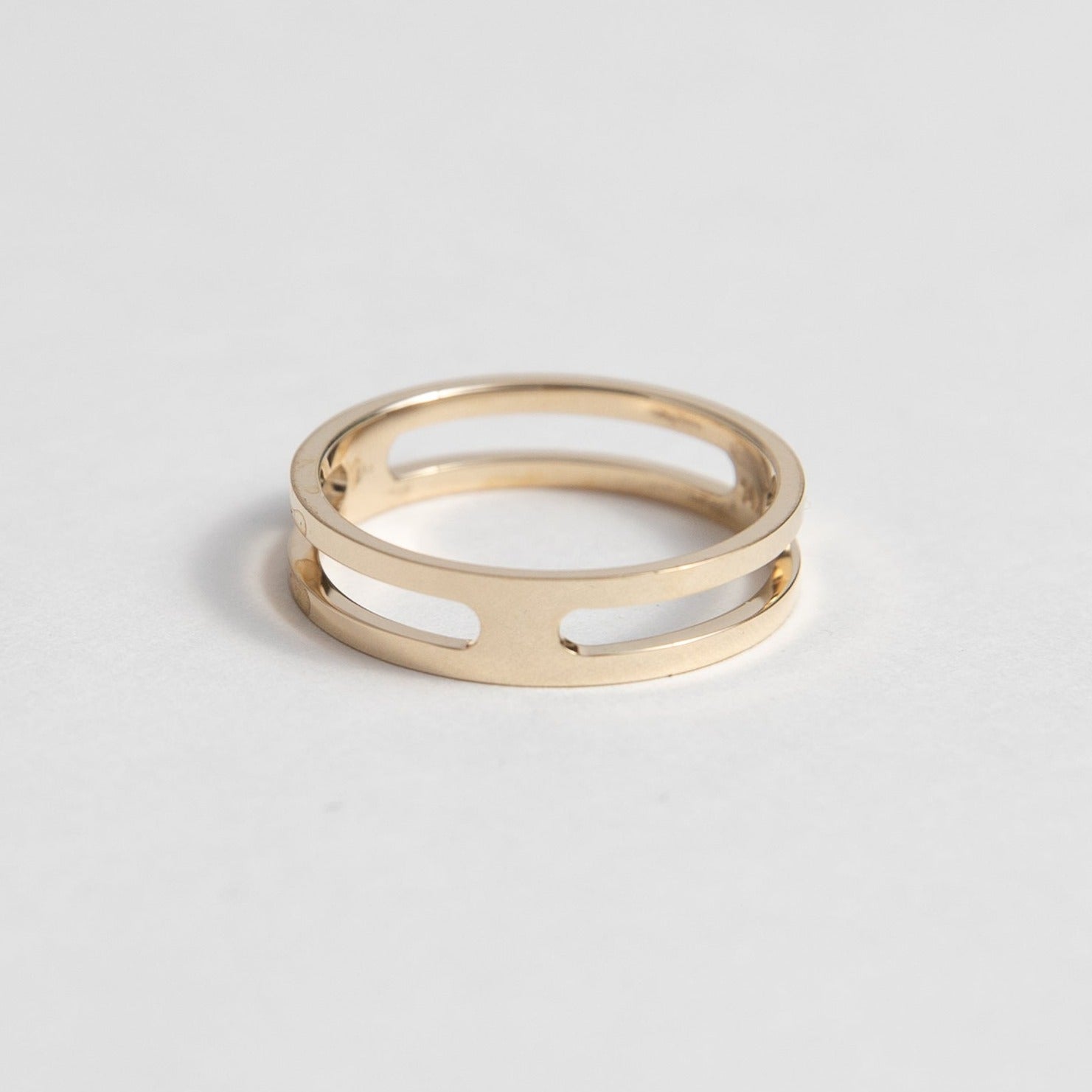 Mesi Designer Ring in 14k Yellow Gold by SHW Fine Jewelry in NYC