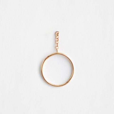 Dainty Circle Earring Enhancer By SHW Fine Jewelry NYC
