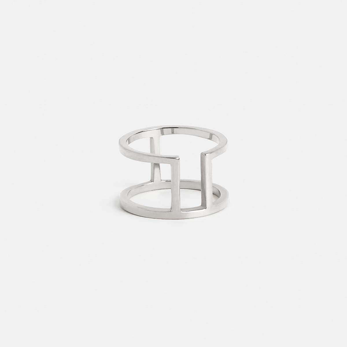 Cote Unique Ring in Sterling Silver by SHW Fine Jewelry New York City