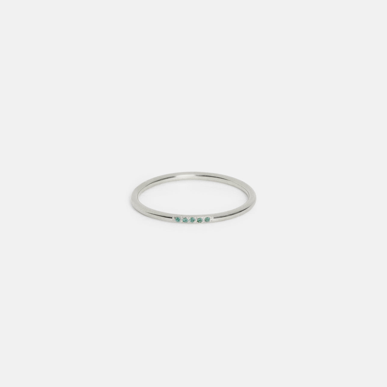 Unique Pave White Diamond Engagement Band with Round profile in Solid 14, 18 karat gold by SHW famous fine jewelry shops in NYC 