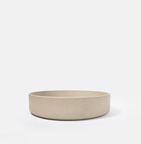 10" Cylinder Beige Serving Bowl