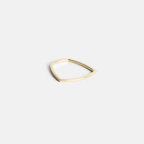 Ilga Alternative Ring in 14k Gold by SHW Fine Jewelry in NYC