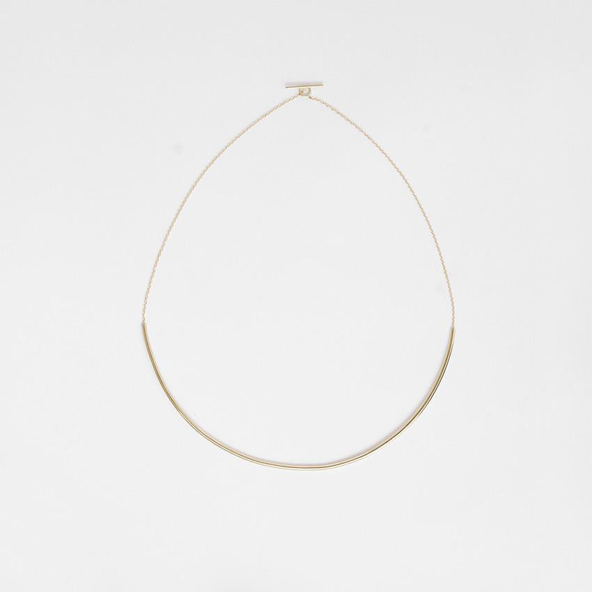 Kasi Simple Choker in 14k Gold By SHW Fine Jewelry NYC