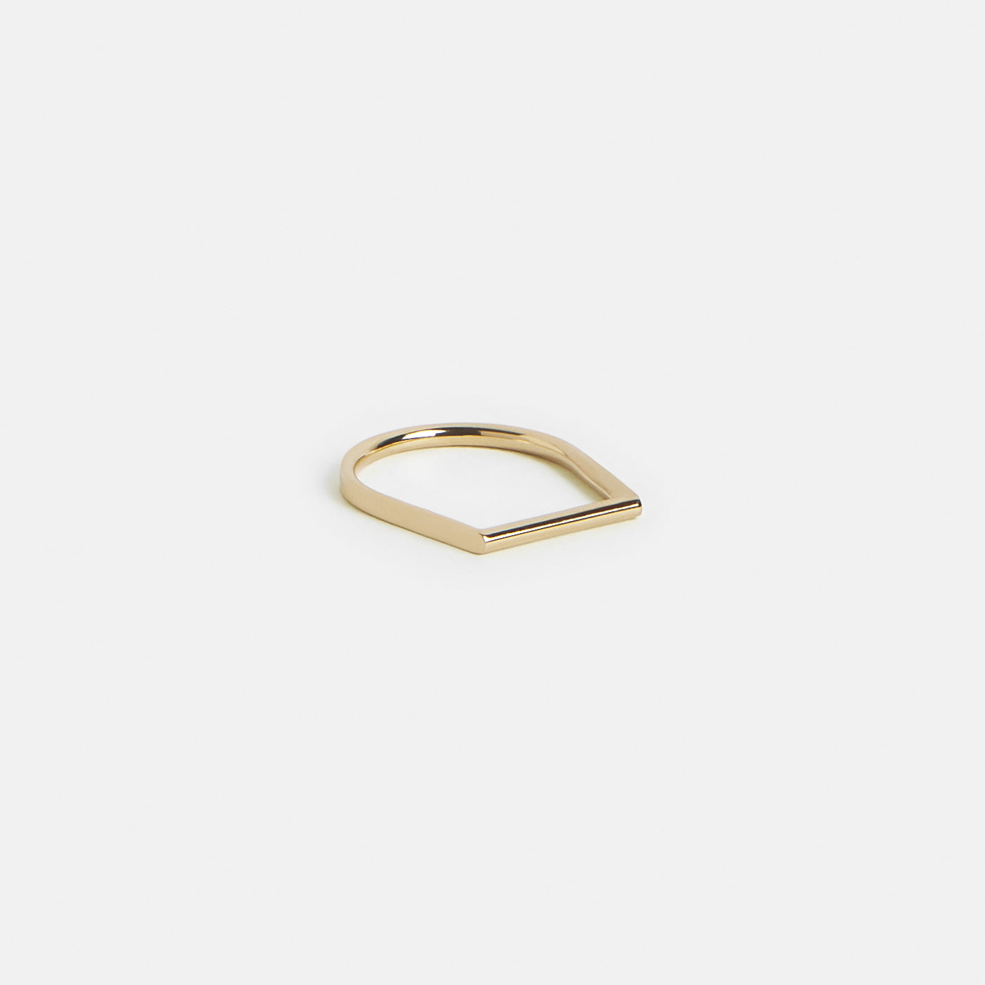 Lina Unusual Ring in 14k Gold By SHW Fine Jewelry NYC