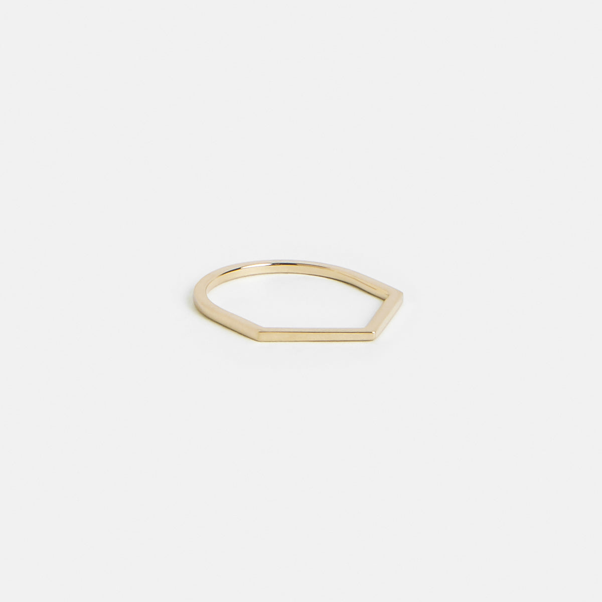 Namas Unconventional Ring in 14k Gold by SHW Fine Jewelry New York City