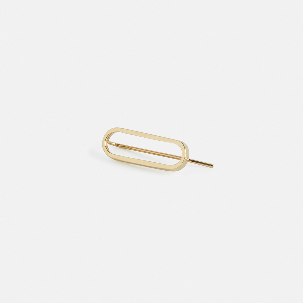 Rengi Simple Ear Climber in 14k Gold By SHW Fine Jewelry NYC