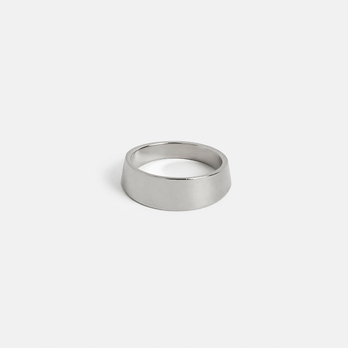 Riva Non-Traditional Ring in 14k White Gold By SHW Fine Jewelry NYC