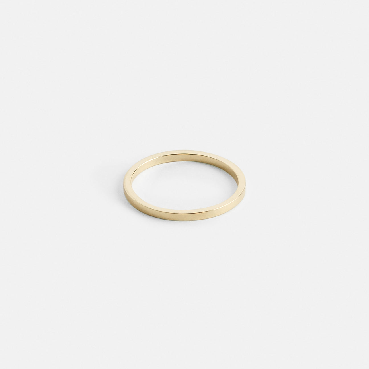 Elda Unisex Ring in 14k Gold By SHW Fine Jewelry NYC