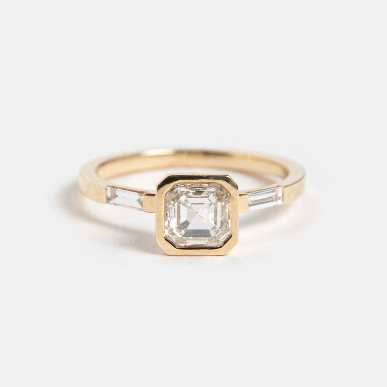 Unique Diamond Eternity Ring For Men & Women w Baguette & Round Diamonds  000103