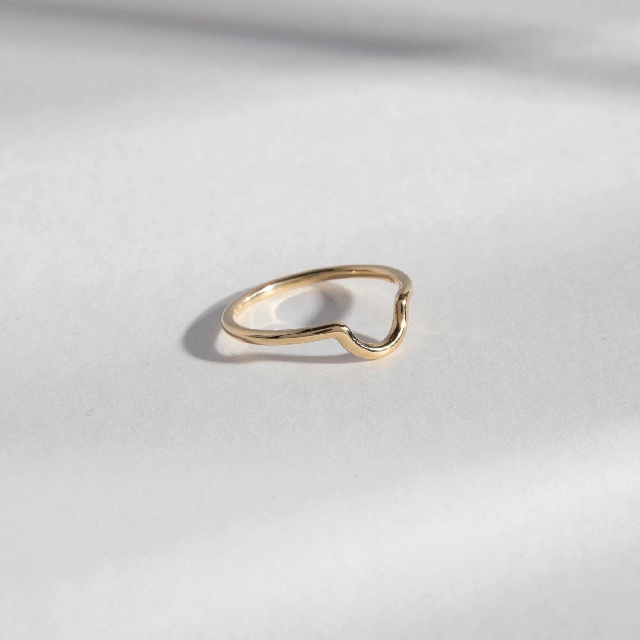 Bidi Unusual Ring in 14k Gold By SHW Fine Jewelry New York City