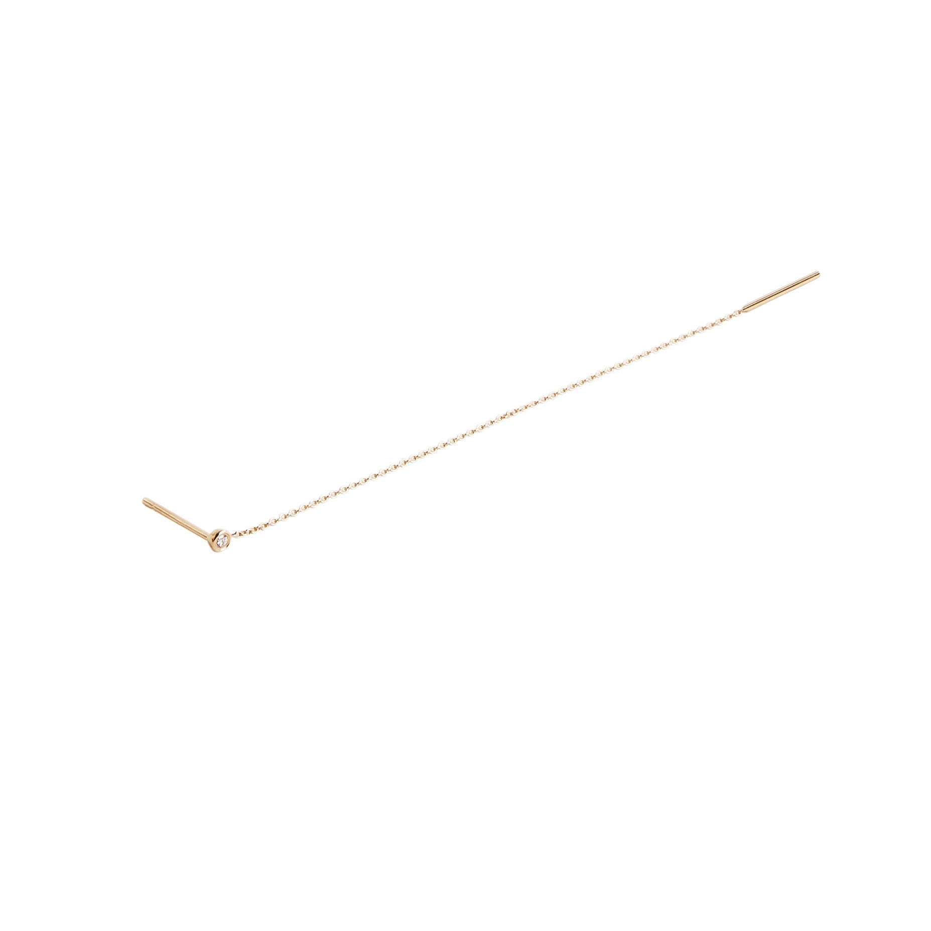 Vesa Earring with Ruby