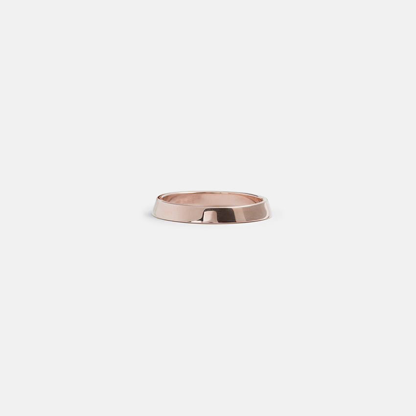 Tava Alternative Ring in 14k  Rose Gold By SHW Fine Jewelry NYC