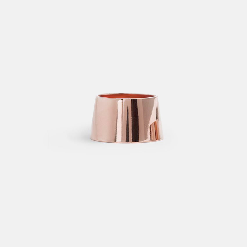 Tavi Handmade Ring in 14k Rose Gold by SHW Fine Jewelry NYC