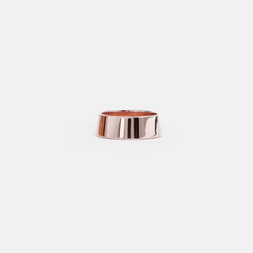 Tevo Designer Ring in 14k Rose Gold By SHW Fine Jewelry New York City