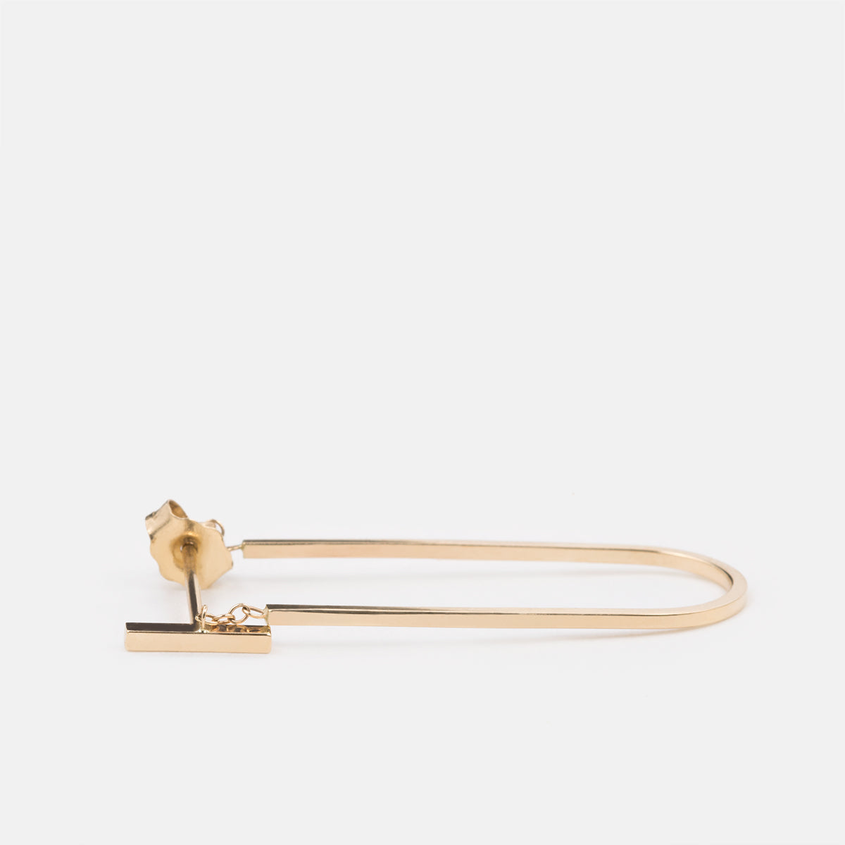 Long Turi Delicate Dangle Earring 14k Gold By SHW Fine Jewelry NYC